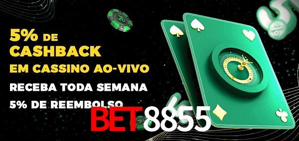 Promoções do cassino ao Vivo bet8855